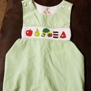 Little boys' "The Very Hungry Caterpillar" jon jon